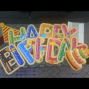 Birthday Lawn Sign